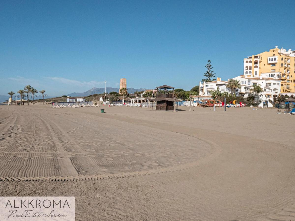 Cabopino Stylish Modern Apartment With Wifi & Parking And Great Views Marbella Exterior foto