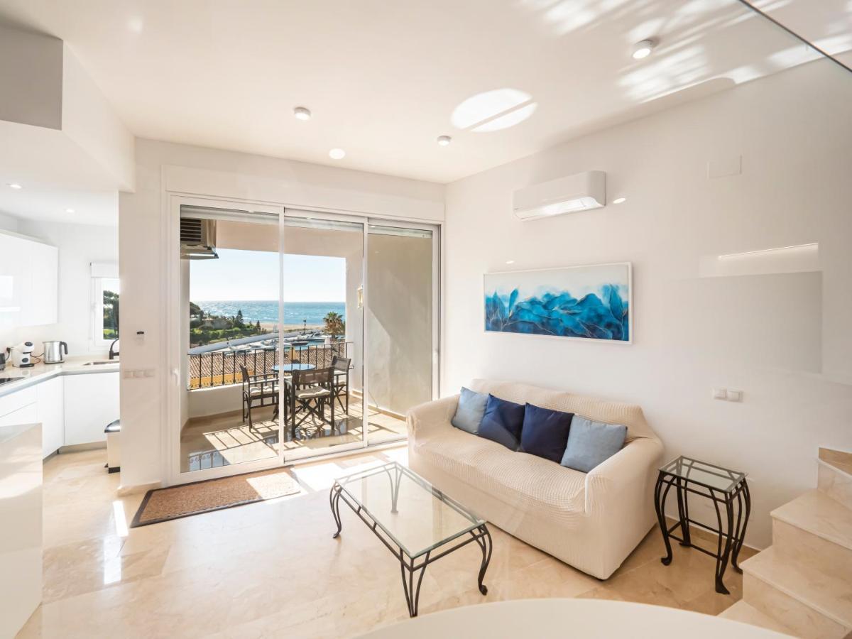 Cabopino Stylish Modern Apartment With Wifi & Parking And Great Views Marbella Exterior foto